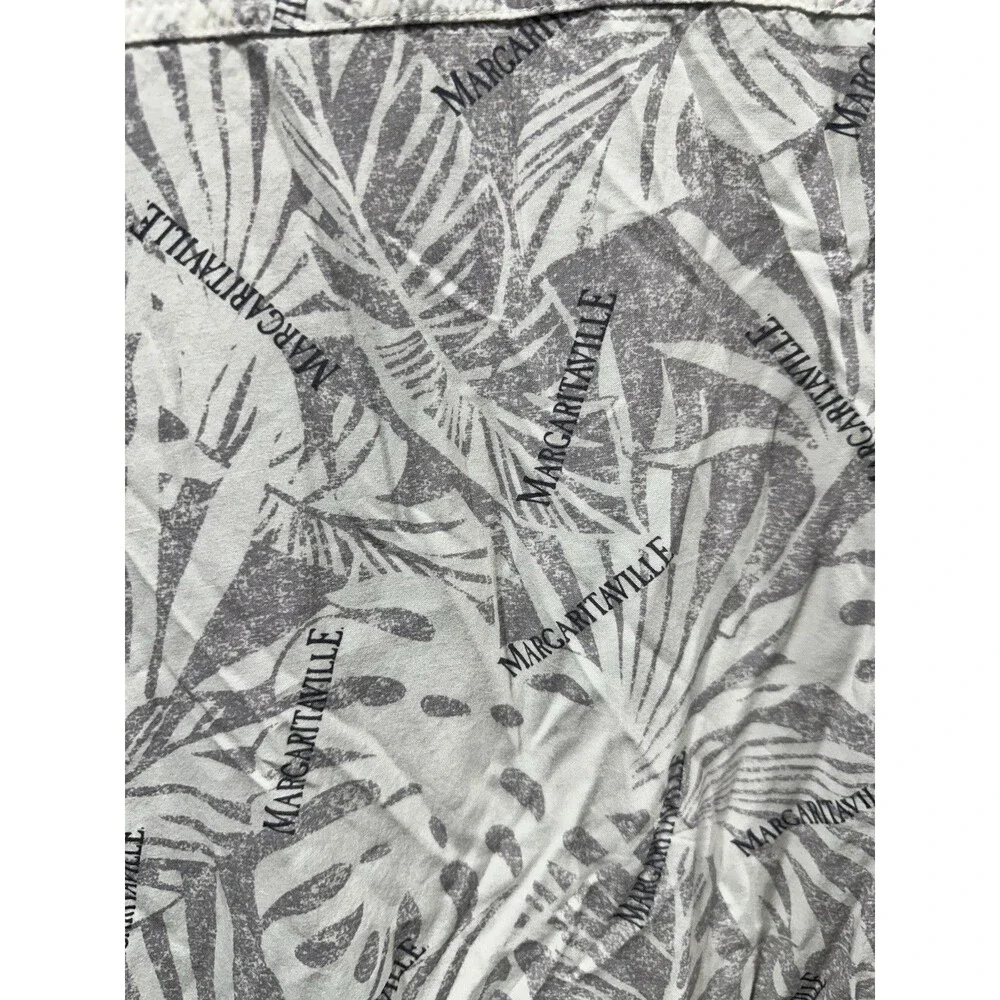 Margaritaville Island Reserve Men's XL Rayon Short Sleeve Shirt Pocket Raiders